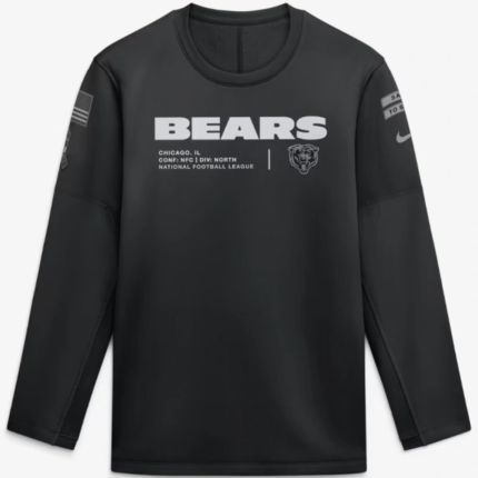 Chicago Bears Salute to Service 2026 Sweatshirt