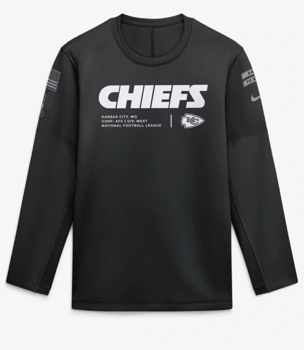 Chiefs 2026 Salute to Service Pullover Sweatshirt Chiefs 2026 Salute to Service Pullover Sweatshirt