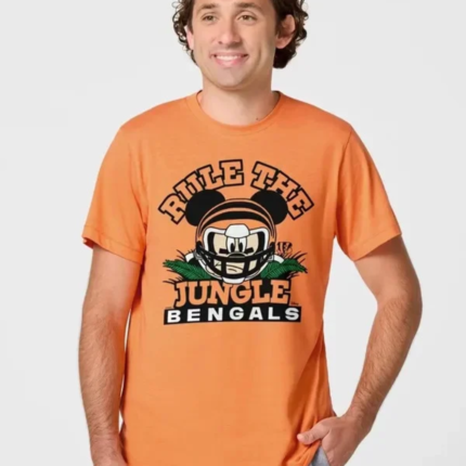 Cincinnati Bengals x Mickey Mouse Homage T-Shirt