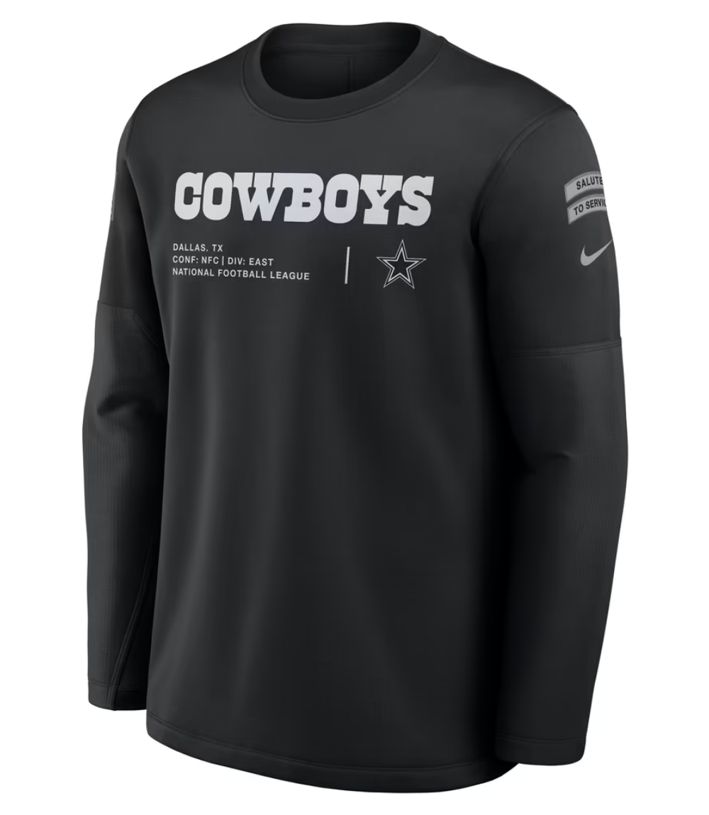 Cowboys 2026 Salute to Service Crewneck Sweatshirt Cowboys 2026 Salute to Service Crewneck Sweatshirt