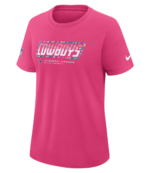 Dallas Cowboys 2026 Pink Crucial Catch T-Shirt