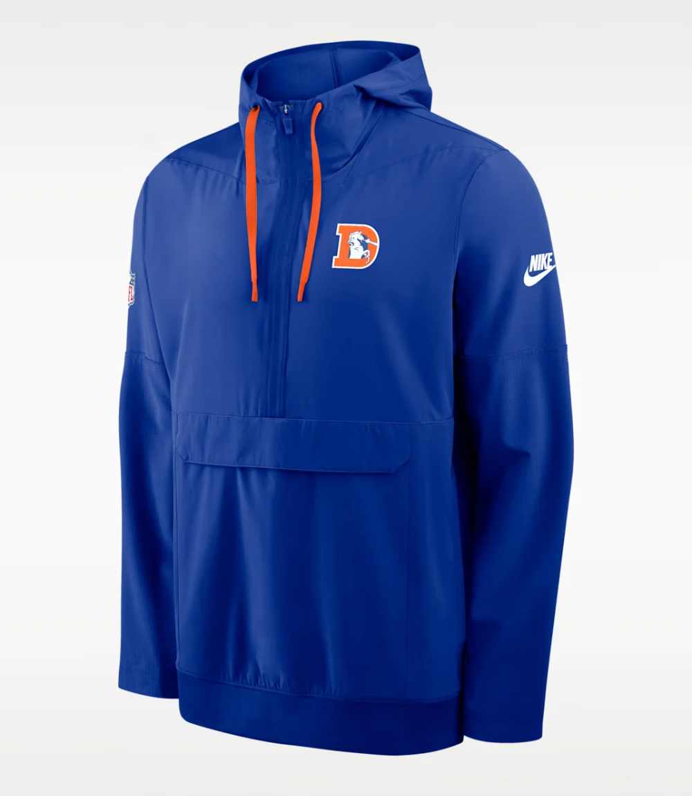 Denver Broncos 2026 Sideline Anorak Jacket Denver Broncos 2026 Sideline Anorak Jacket