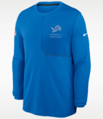Detroit Lions 2026 Blue Sideline Long-Sleeve Tee