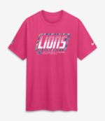 Detroit Lions 2026 Pink Crucial Catch T-Shirt 2