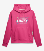 Detroit Lions Pink Crucial Catch 2026 Hoodie