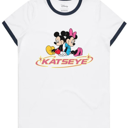 Disney x KATSEYE Mickey & Minnie Ringer Tee