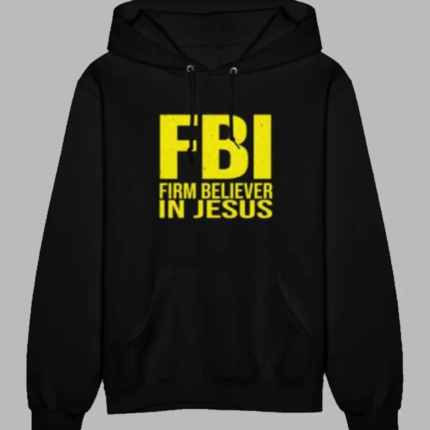 Firm Believer in Jesus Pullover Hoodie