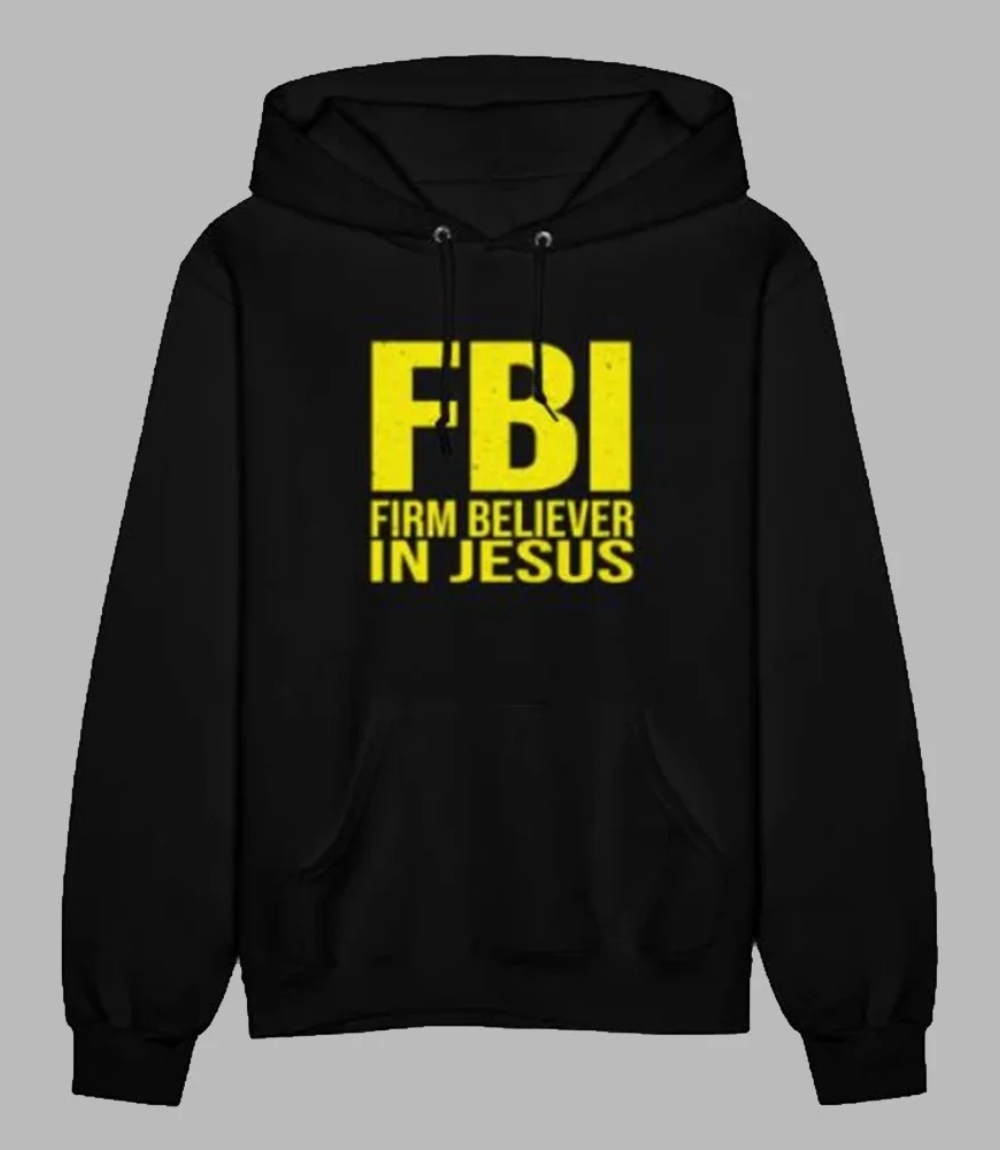 Firm Believer in Jesus Pullover Hoodie Firm Believer in Jesus Pullover Hoodie