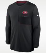 Fred Warner 2026 49ers Sideline Long-Sleeve T-Shirt