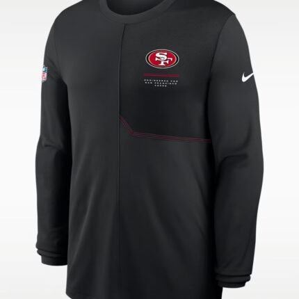 Fred Warner 2026 49ers Sideline Long-Sleeve T-Shirt