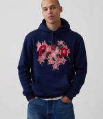 GAP AO YES Graphic Logo Hoodie