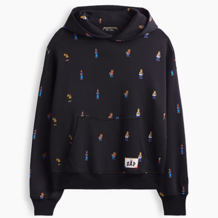 Gap x The Simpsons Black Hoodie