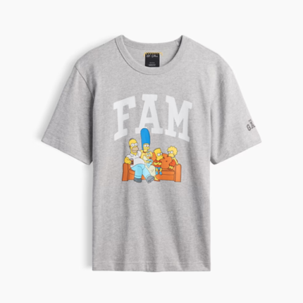 Gap x The Simpsons Grey Graphic T-Shirt
