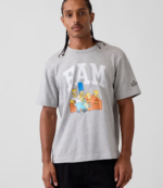 Gap x The Simpsons Grey Graphic T-Shirt 1