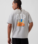 Gap x The Simpsons Grey Graphic T-Shirt 2