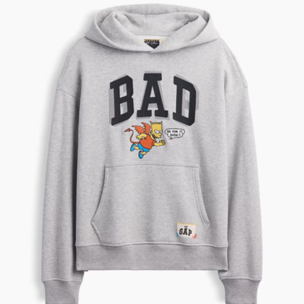 Gap x The Simpsons Grey Hoodie