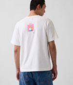 Gap x The Simpsons White Graphic T-Shirt 2
