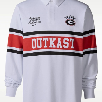Georgia Bulldogs x Outkast Rugby Polo Shirt