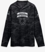 Indianapolis Colts Salute to Service 2026 Hooded Shirt