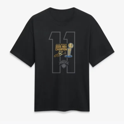 Jalen Brunson New York Knicks 2026 Champions T-Shirt