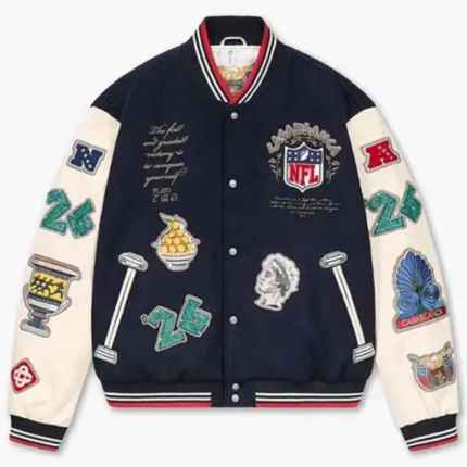 Jeff Hamilton x Casablanca Paris Varsity Jacket
