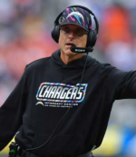 Jim Harbaugh Chargers Crucial Catch Pullover Hoodie