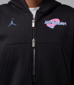 Jordan Brooklyn x Nike Space Jam Black Cropped Hoodie (3)