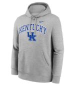 Kentucky Wildcats Gray Fleece Pullover Hoodie