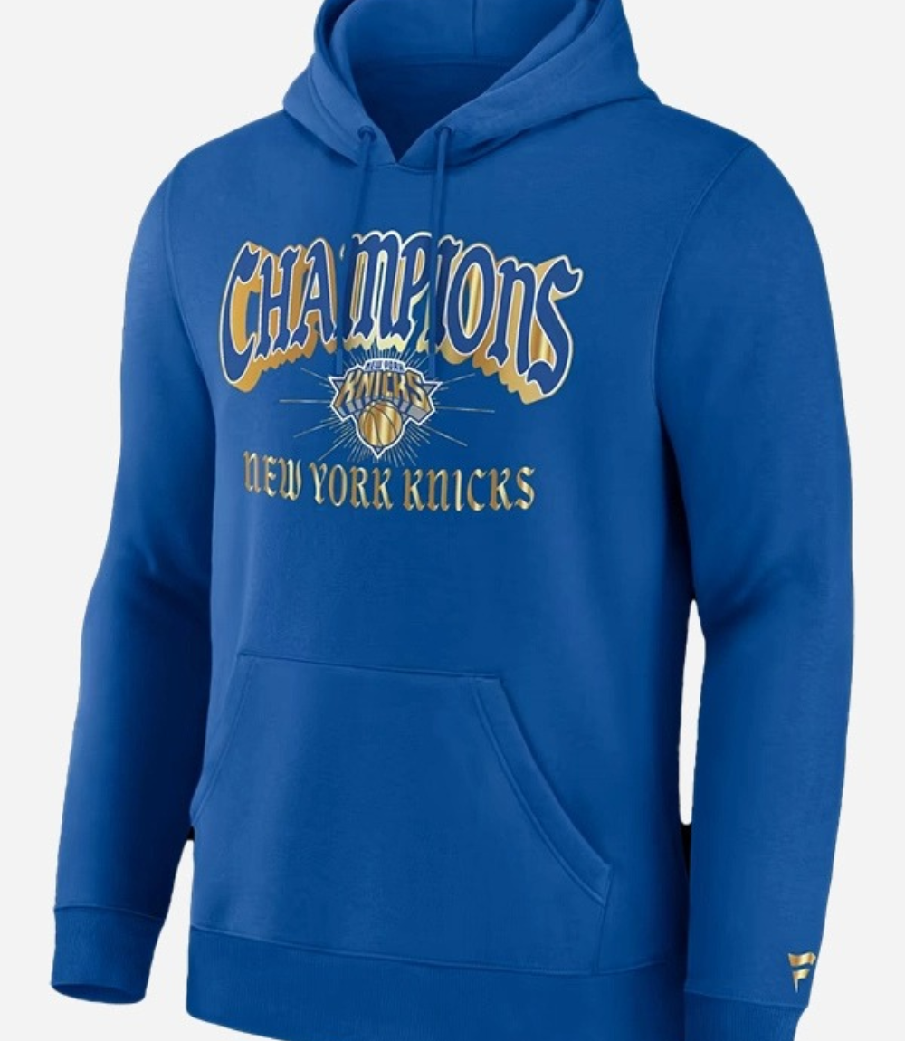 Knicks Fanatics 2026 NBA Finals Champions Hoodie Knicks Fanatics 2026 NBA Finals Champions Hoodie