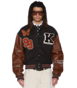 Ksubi Patchwork Varsity Bomber Jacket