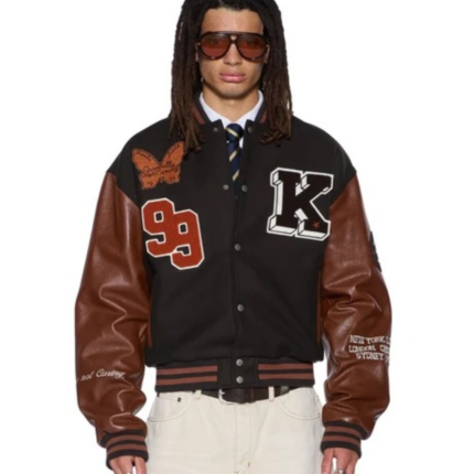 Ksubi Patchwork Varsity Bomber Jacket