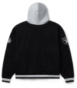 Las Vegas Raiders Born x Raised Black Full-Zip Hoodie (1)