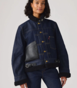 Levi’s sacai 2026 Denim Sherpa-Lined Jacket