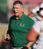 Mario Cristobal 2026 Hurricanes Team Polo Shirt 1