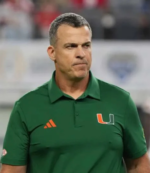 Mario Cristobal 2026 Hurricanes Team Polo Shirt