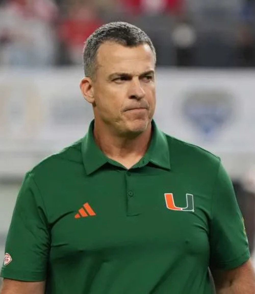 Mario Cristobal 2026 Hurricanes Team Polo Shirt Mario Cristobal 2026 Hurricanes Team Polo Shirt