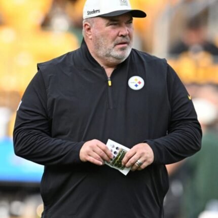 Mike McCarthy Pittsburgh Steelers 2026 Preseason Vest