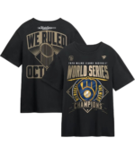 Milwaukee Brewers Locker Room Championship T-Shirt