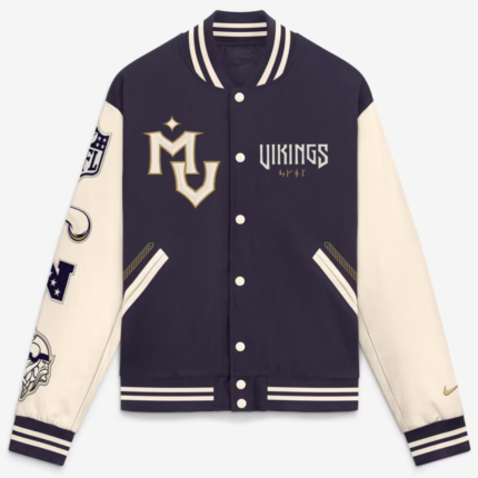 Minnesota Vikings 2026 Nike Letterman Jacket