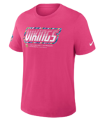 Minnesota Vikings 2026 Pink Crucial Catch T-Shirt