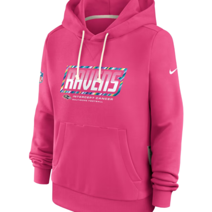 Minnesota Vikings Women’s 2026 Pink Crucial Catch Hoodie