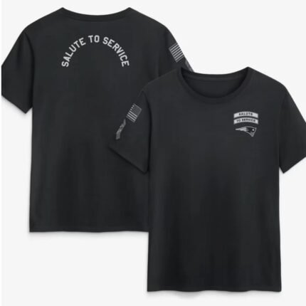New England Patriots 2026 Salute to Service T-Shirt
