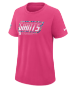 New York Giants 2026 Pink Crucial Catch T-Shirt