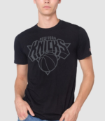 New York Knicks Homage Logo Blackout T-Shirt