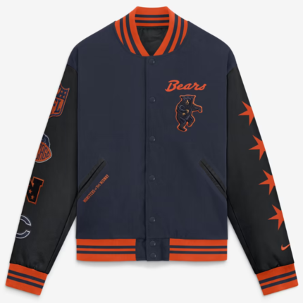 Nike Chicago Bears 2026 Rivalries Varsity Jacket
