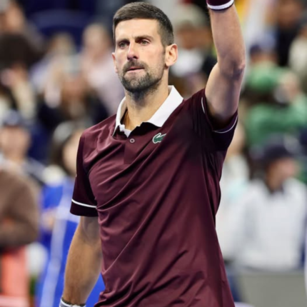 Novak Djokovic On Court Tennis Polo Shirt