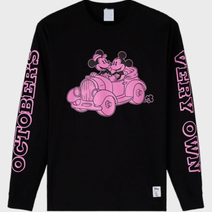 OVO x Disney Romantic Graphic Long Sleeve Tee