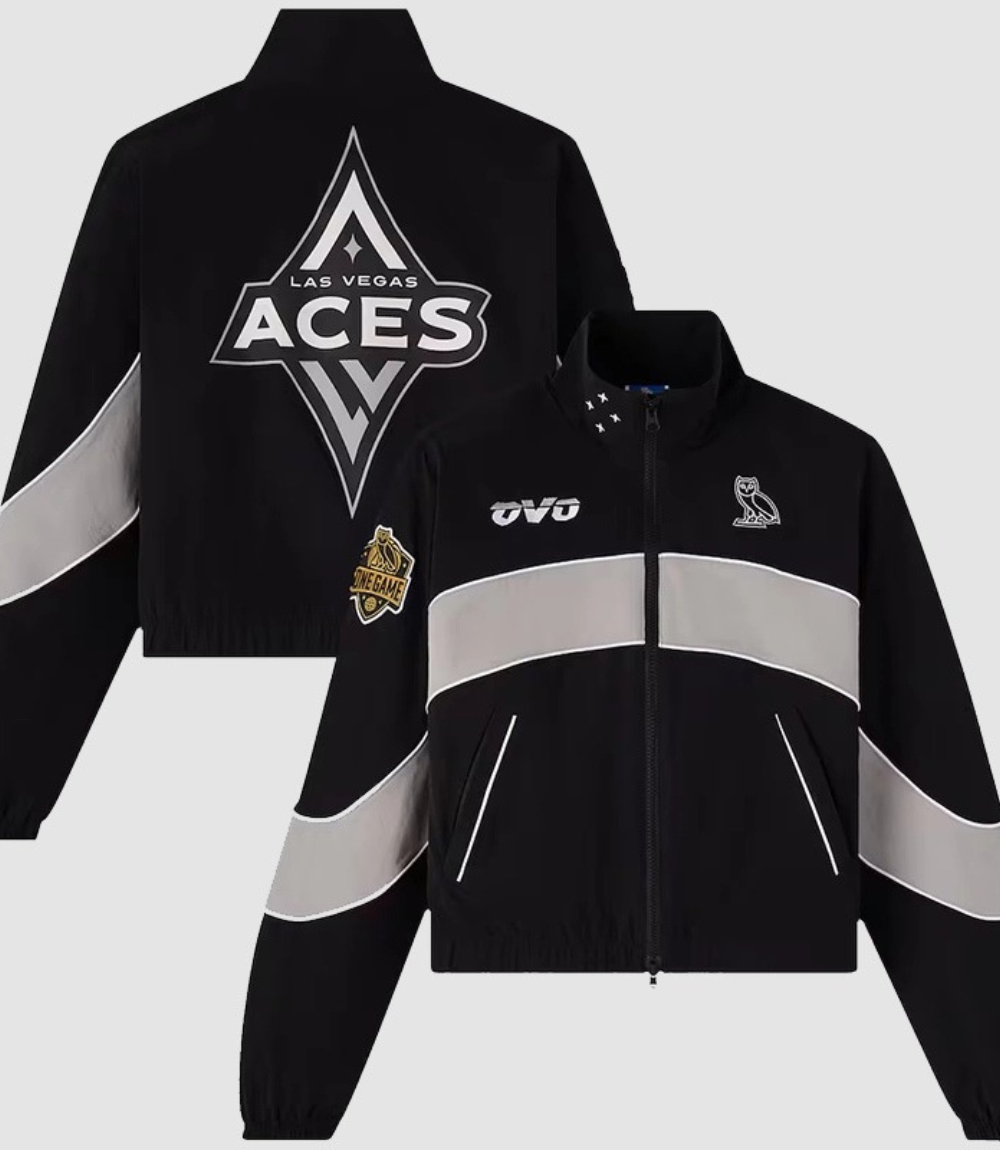 OVO x Wnba Las Vegas Aces Track Jacket OVO x Wnba Las Vegas Aces Track Jacket