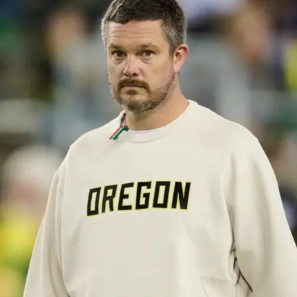 Oregon Ducks Dan Lanning 2026 Sideline Sweatshirt