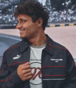 PUMA McLaren James Hunt Black Racing Jacket (2)